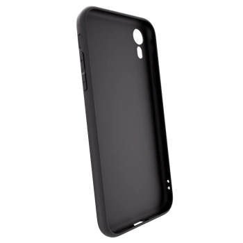 Picasee silikónový čierny obal pre Apple iPhone XR - Boss Mama