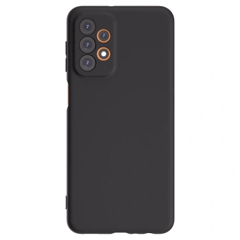Picasee silikónový čierny obal pre Samsung Galaxy A23 A236B 5G - Vlastný fotka/motiv