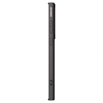 Picasee silikónový čierny obal pre Samsung Galaxy S23 Ultra 5G - Separ