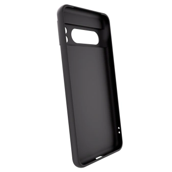 Picasee silikónový čierny obal pre Google Pixel 8 Pro - Veľké srdce