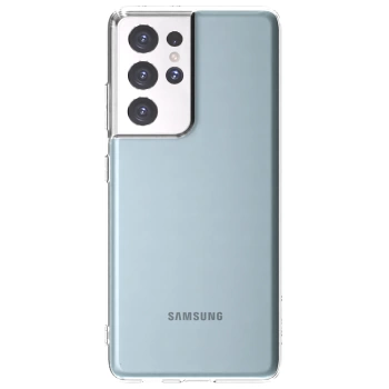 Picasee silikónový prehľadný obal pre Samsung Galaxy S21 Ultra 5G G998B - Vlastný fotka/motiv