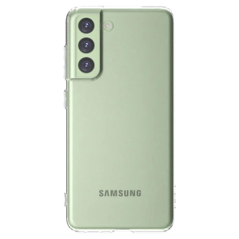 Picasee silikónový prehľadný obal pre Samsung Galaxy S21 FE 5G - Vlastný fotka/motiv