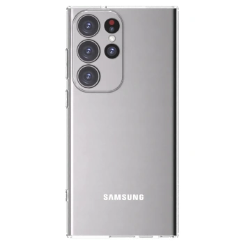 Picasee silikónový prehľadný obal pre Samsung Galaxy S23 Ultra 5G - Vlastný fotka/motiv