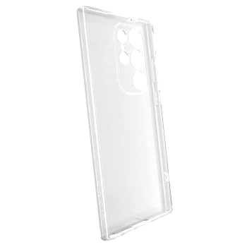 Picasee silikónový prehľadný obal pre Samsung Galaxy S23 Ultra 5G - Honey Blossom