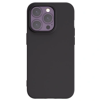 Picasee silikónový čierny obal pre Apple iPhone 14 Pro - Vlastný fotka/motiv