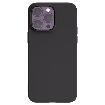 Picasee silikónový čierny obal pre Apple iPhone 14 Pro Max - Vlastný fotka/motiv