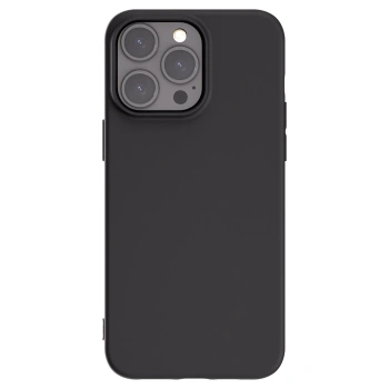 Picasee silikónový čierny obal pre Apple iPhone 15 Pro Max - Vlastný fotka/motiv