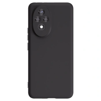 Picasee silikónový čierny obal pre Honor 200 Pro 5G - Vlastný fotka/motiv