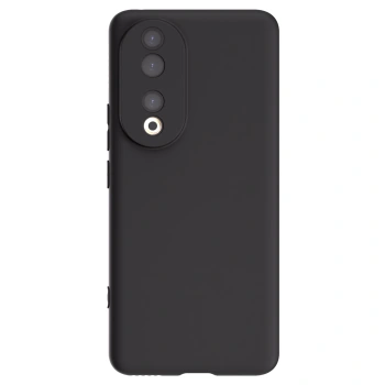 Picasee silikónový čierny obal pre Honor 90 5G - Vlastný fotka/motiv