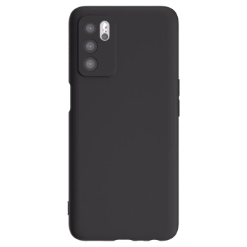 Picasee silikónový čierny obal pre OPPO A16s - Vlastný fotka/motiv