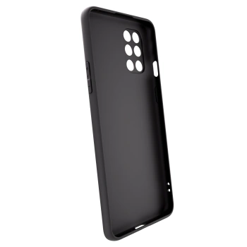 Picasee silikónový čierny obal pre OnePlus 8T - Organic red