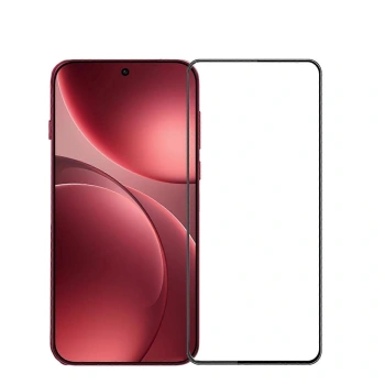 3D ochranné tvrdené sklo s rámčekom pre OPPO Find X9 - čierné