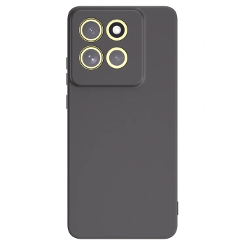 Picasee silikónový čierny obal pre Motorola Moto G86 5G - Vlastný fotka/motiv