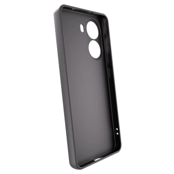 Picasee silikónový čierny obal pre Xiaomi Poco X7 - Separ - White On Black
