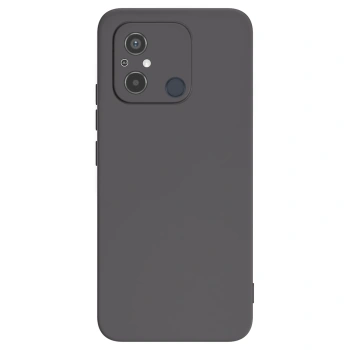 Picasee silikónový čierny obal pre Xiaomi Redmi 12C - Vlastný fotka/motiv