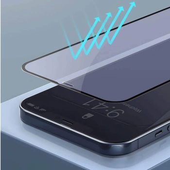 3x Picasee 3D ochranné tvrdené sklo s rámčekom pre Apple iPhone 17e - čierné - 2+1 zdarma