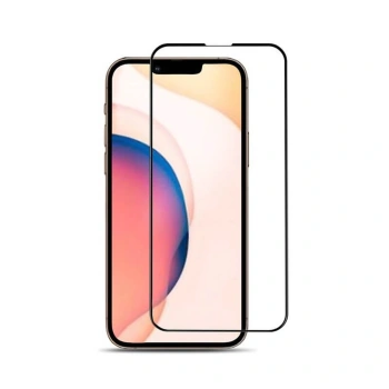 3D ochranné tvrdené sklo s rámčekom pre Apple iPhone 17e - čierné