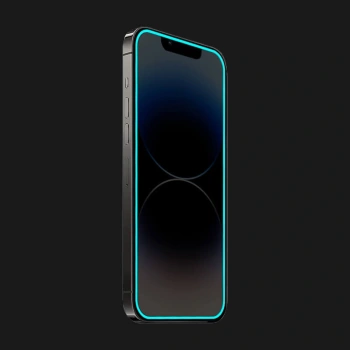 3x Picasee Ochranné tvrdené sklo so svietiacim rámčekom pre Apple iPhone 17e - Modrá