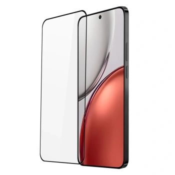 3D ochranné tvrdené sklo s rámčekom pre Honor Magic8 Lite 5G - čierné