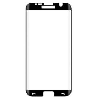 Picasee 3D zahnuté ochranné sklo pre Samsung Galaxy S7 Edge G935F - čierne