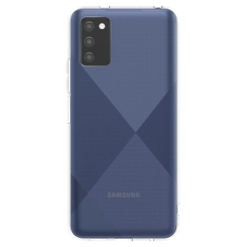 Picasee silikónový prehľadný obal pre Samsung Galaxy A02s A025G - Vlastný fotka/motiv