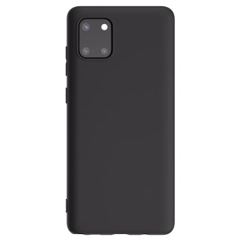Picasee silikónový čierny obal pre Samsung Galaxy Note 10 Lite N770F - Vlastný fotka/motiv