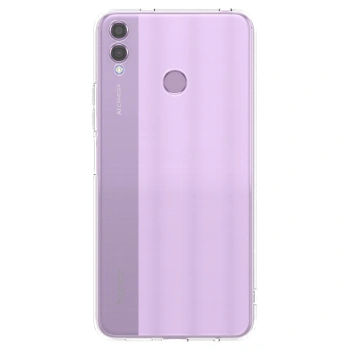 Picasee silikónový prehľadný obal pre Honor 8X - Vlastný fotka/motiv