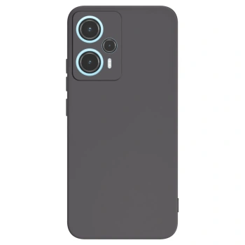 Picasee silikónový čierny obal pre Xiaomi Poco F5 - Vlastný fotka/motiv