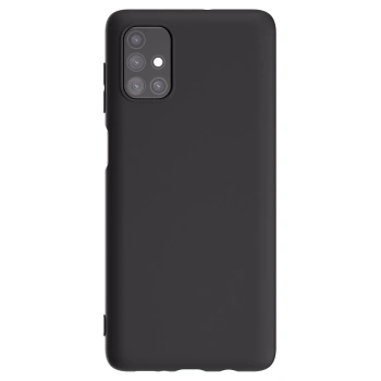 Picasee silikónový čierny obal pre Samsung Galaxy M51 M515F - Vlastný fotka/motiv