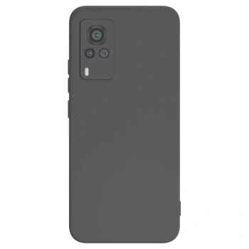 Picasee silikónový čierny obal pre Vivo X60 Pro 5G - Vlastný fotka/motiv