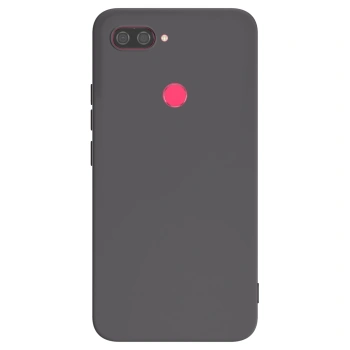 Picasee silikónový čierny obal pre Xiaomi Mi 8 Lite - Vlastný fotka/motiv