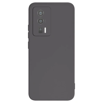 Picasee silikónový čierny obal pre Xiaomi Poco F5 Pro 5G - Vlastný fotka/motiv