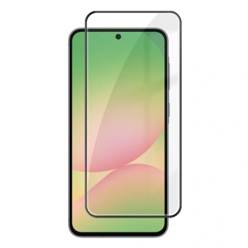 3D ochranné tvrdené sklo s rámčekom pre Samsung Galaxy A57 5G - čierné