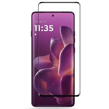3D ochranné tvrdené sklo s rámčekom pre Motorola Edge 60 Neo 5G - čierné