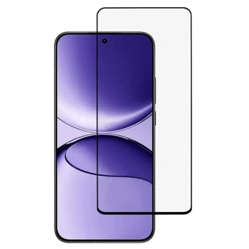3D ochranné tvrdené sklo s rámčekom pre Xiaomi Redmi Note 15 5G - čierné
