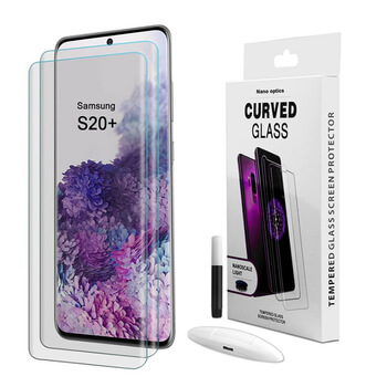 3D UV ochranné tvrdené sklo pre Samsung Galaxy S20+ G985F