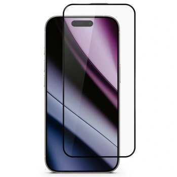 3D ochranné tvrdené sklo s rámčekom pre Apple iPhone 18 Pro - čierné