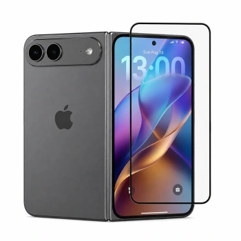3D ochranné tvrdené sklo s rámčekom pre Apple iPhone Ultra - čierné
