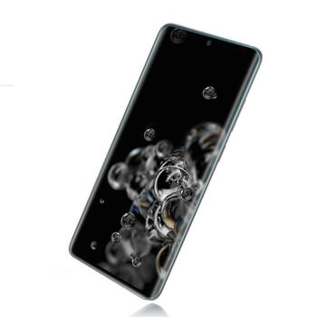 3x Picasee 3D UV zahnuté ochranné sklo pre Samsung Galaxy S20+ G985F - 2+1 zdarma