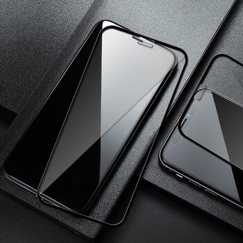 Picasee 3D ochranné tvrdené sklo s rámčekom pre Apple iPhone 11 Pro Max - čierné