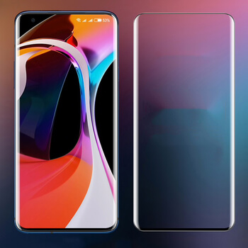3x Picasee 3D zahnuté ochranné sklo pre Xiaomi Mi 10 - čierne - 2+1 zdarma