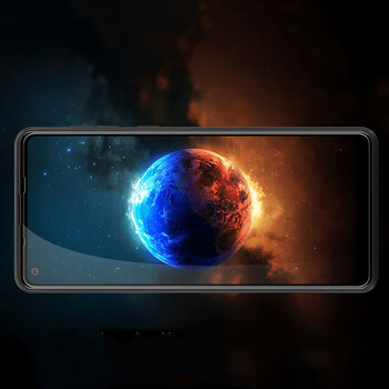 Picasee 3D ochranné tvrdené sklo s rámčekom pre Samsung Galaxy A21s - čierné