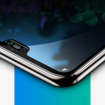 Picasee 3D ochranné tvrdené sklo s rámčekom pre Honor 9X Lite - čierné