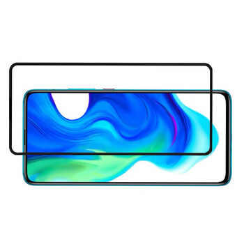 Picasee 3D ochranné tvrdené sklo s rámčekom pre Xiaomi Poco F2 Pro - čierné