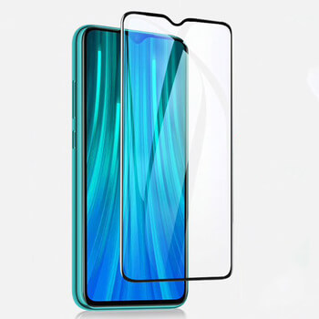 Picasee 3D ochranné tvrdené sklo s rámčekom pre Xiaomi Redmi Note 8 Pro - čierné