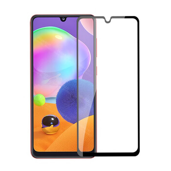 Picasee 3D ochranné tvrdené sklo s rámčekom pre Samsung Galaxy M21 M215F - čierné