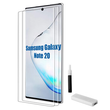 3D UV zahnuté ochranné tvrdené sklo pre Samsung Galaxy Note 20