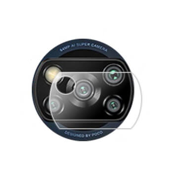 Ochranné sklo na čočku fotoaparátu a kamery pre Xiaomi Poco X3