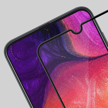 Picasee 3D ochranné tvrdené sklo s rámčekom pre Samsung Galaxy A31 A315F - čierné