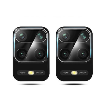3x Picasee ochranné sklo na čočku fotoaparátu a kamery pre Xiaomi Redmi Note 9 Pro 2+1 zdarma